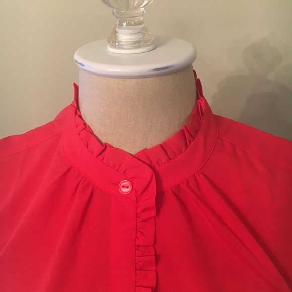 Red Loft top - Picture 3 of 4